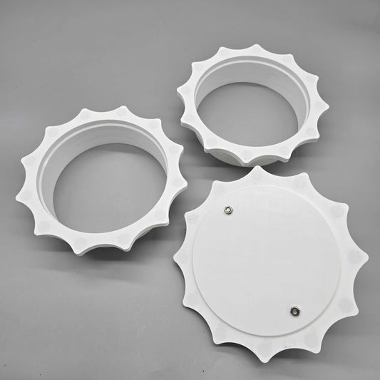 Portable Air Conditioner Window Vent Exhaust Kit - Comes in 5in, 5.75in & 5.9in -  MagDuct Quick Disconnect