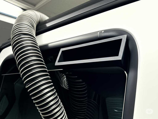 EcoFlow Wave 2 & 3 Window Duct Adapter - 5" Exhaust / 6" Intake (Square Profile)