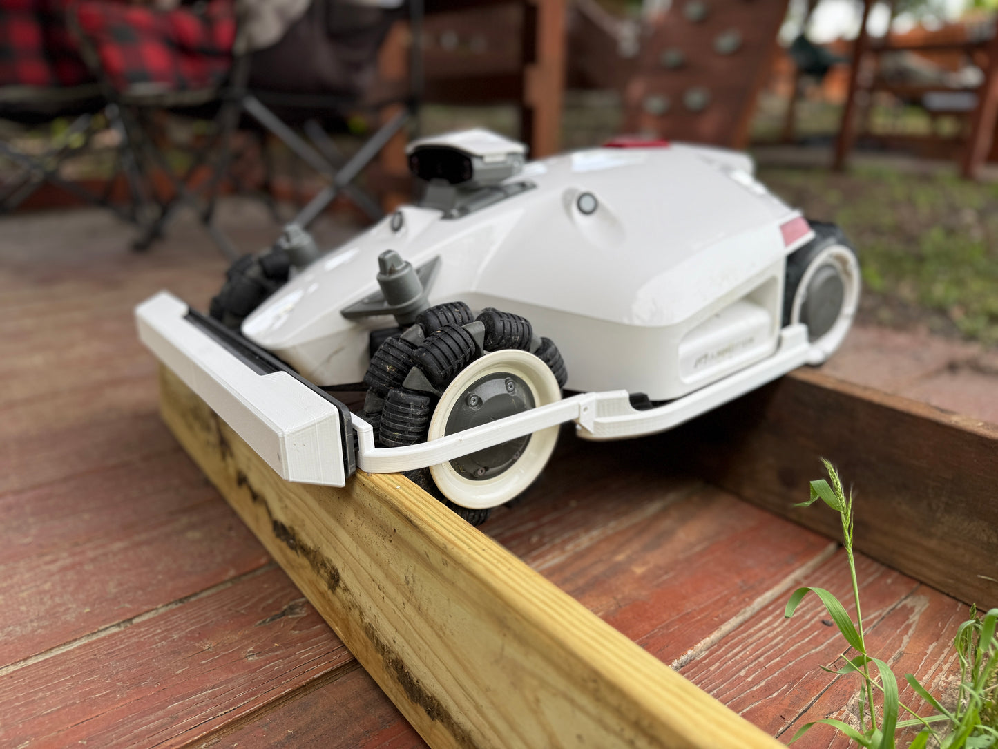 ZM Edge Side Skirt Rails Guard Protection for Mammotion Luba 1, 2 & 2X