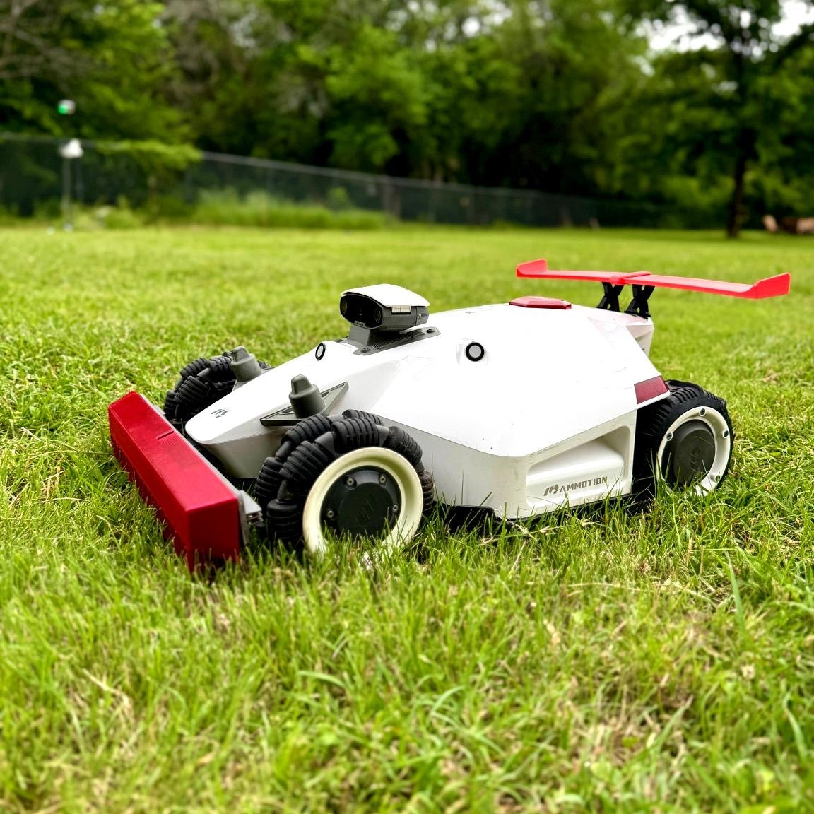 Decorative Rear Spoiler / Wing for Mammotion Luba 1, 2 & 2X