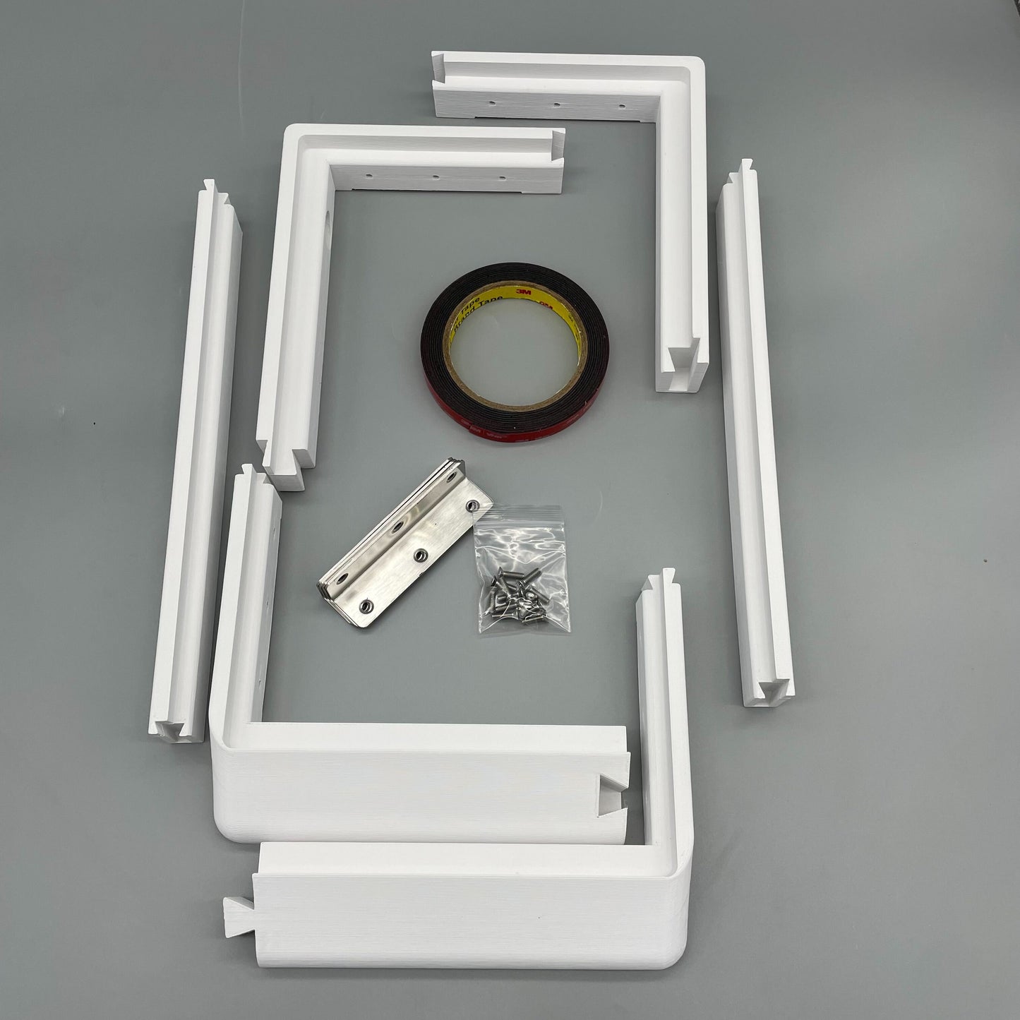 Starlink Gen 3 Standard Antenna Flat Mount (Complete) Kit - 1.9in Low Profile - Made in USA