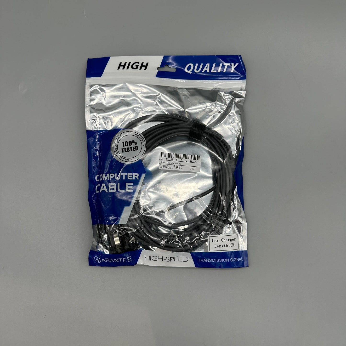 Starlink Mini DC Power Cable, 18AWG DC Car Power Cable for Starlink Mini, IP68 Waterproof