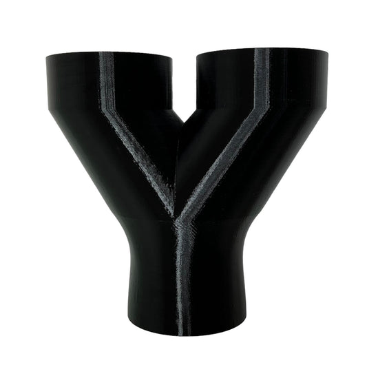 4 inch to 2x 4 inch Port Dust Hose Y Splitter For Dust Collection