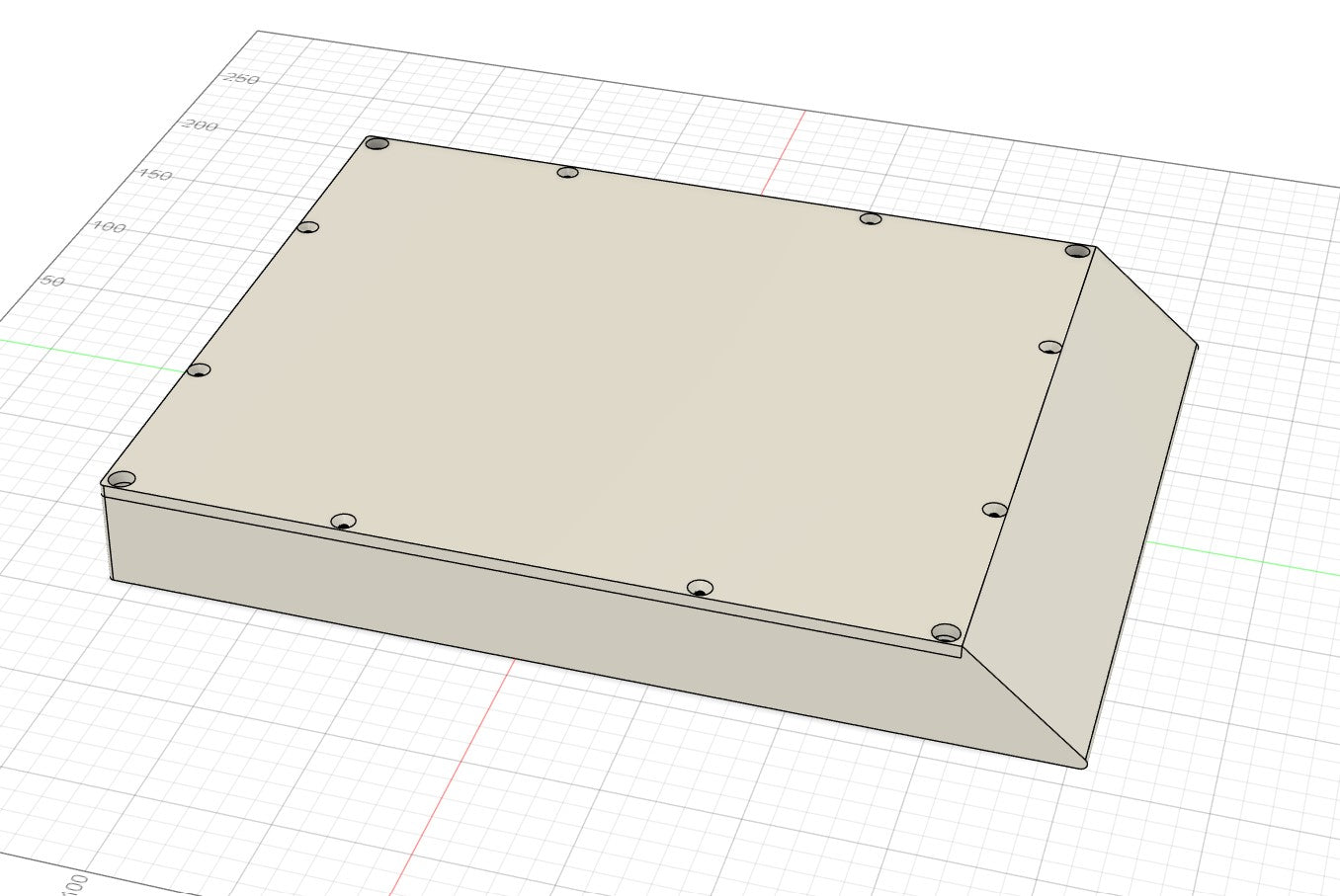 A 3D rendered image of a low-profile magnetic mount designed for securing Starlink Mini to vehicles like RVs, trucks, and cars.