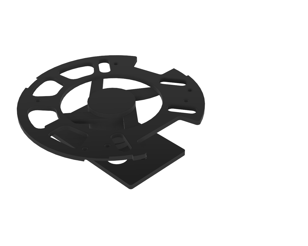 Single Gang Box Mounting Bracket For Unifi Ubiquiti U7 Pro, U7 Pro Max, U6-LR, U6 Pro, U6 Enterprise, and more!