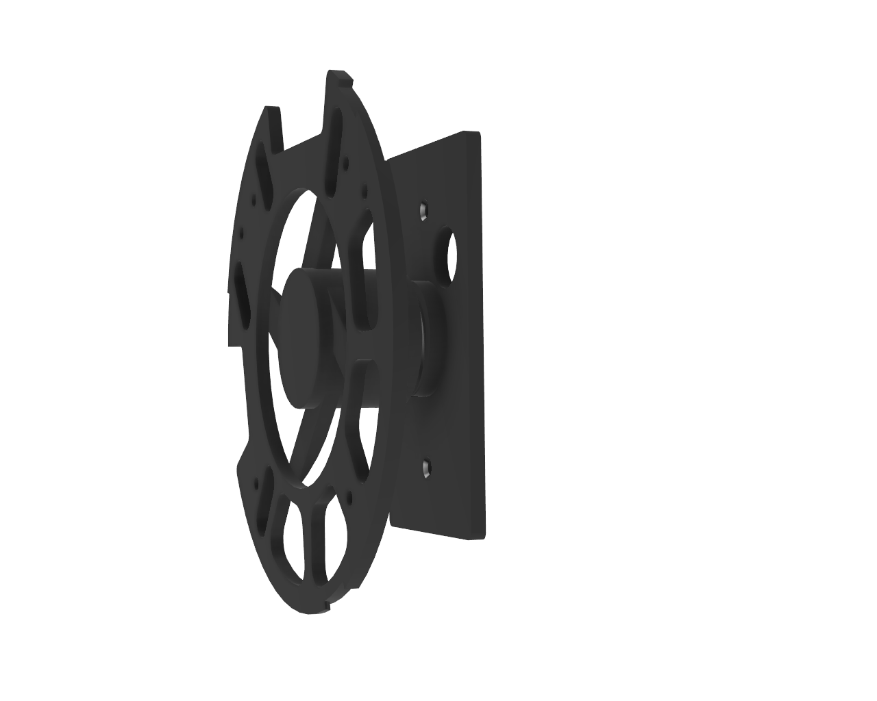 Single Gang Box Mounting Bracket For Unifi Ubiquiti U7 Pro, U7 Pro Max, U6-LR, U6 Pro, U6 Enterprise, and more!