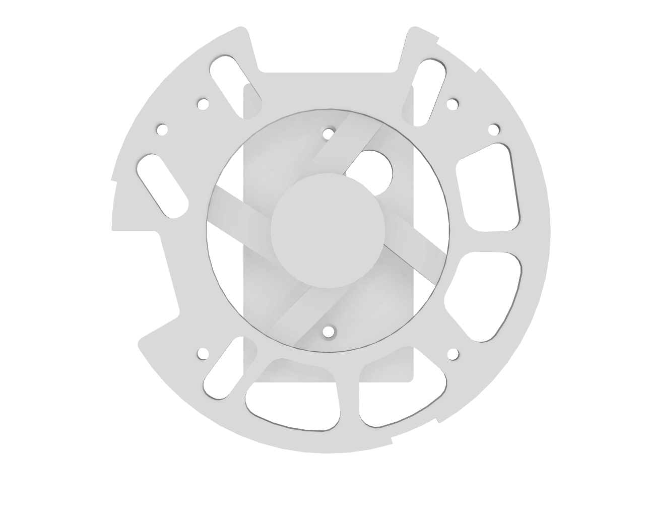 Single Gang Box Mounting Bracket For Unifi Ubiquiti U7 Pro, U7 Pro Max, U6-LR, U6 Pro, U6 Enterprise, and more!