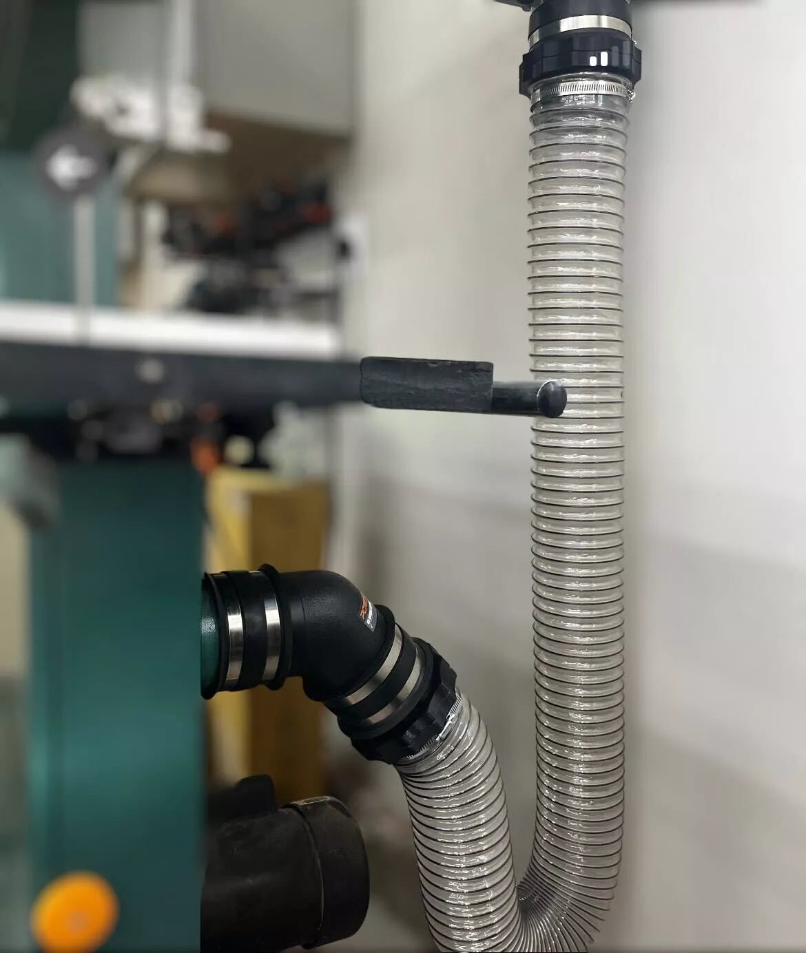 5" Port Magnetic Duct Hose Quick Connect Fitting HVAC Dust Collector WoodWorking