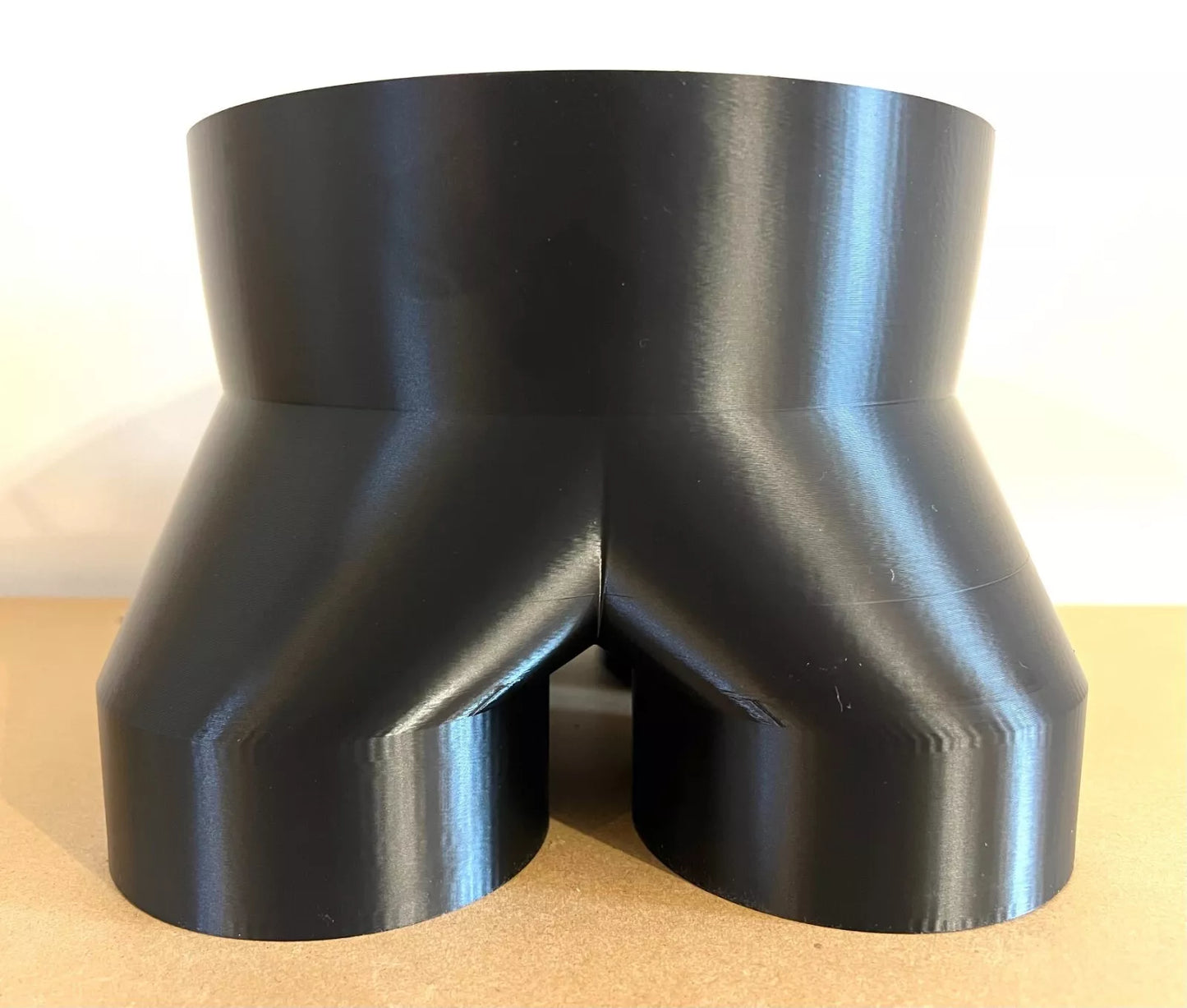 8" to 4" 4-Way Splitter Duct Connection for Woodwork Dust, Grow Tent
