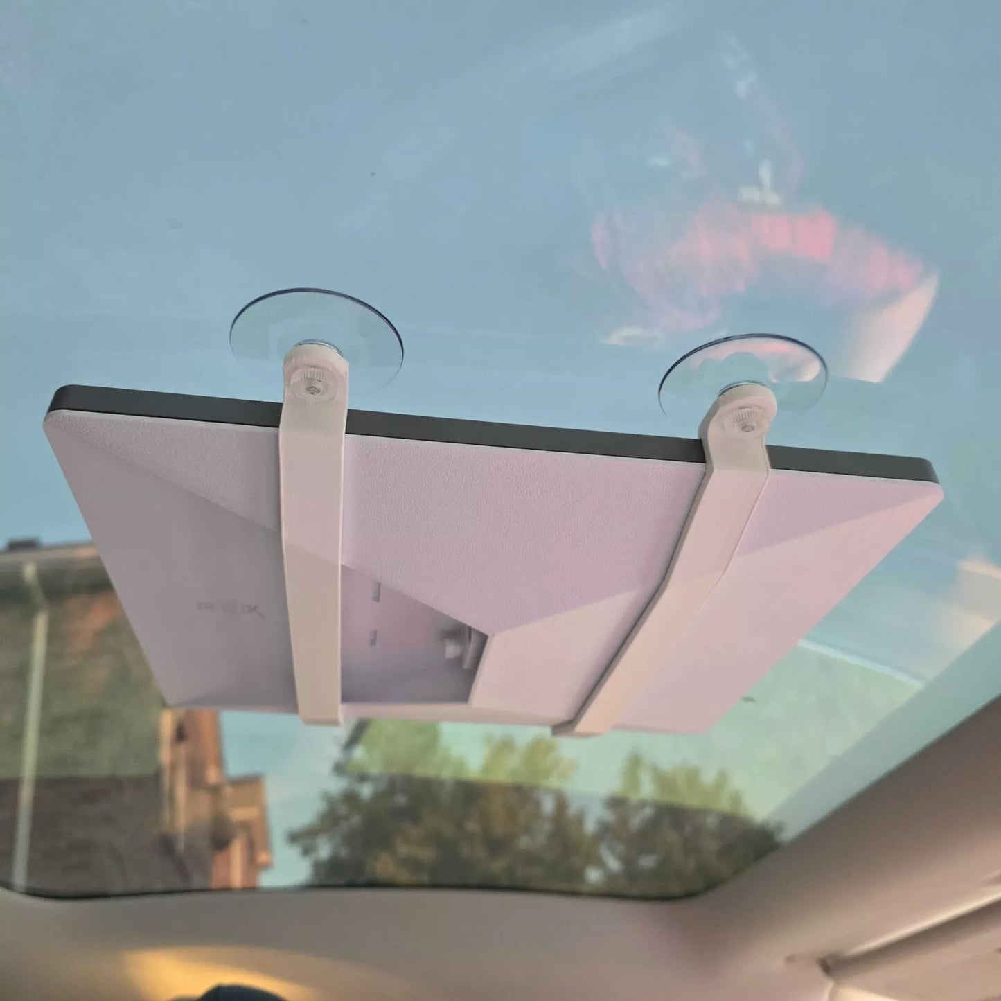 Starlink Mini Suction Cup Mount For Car Sunroof Window Glass Low Profile 1.7in