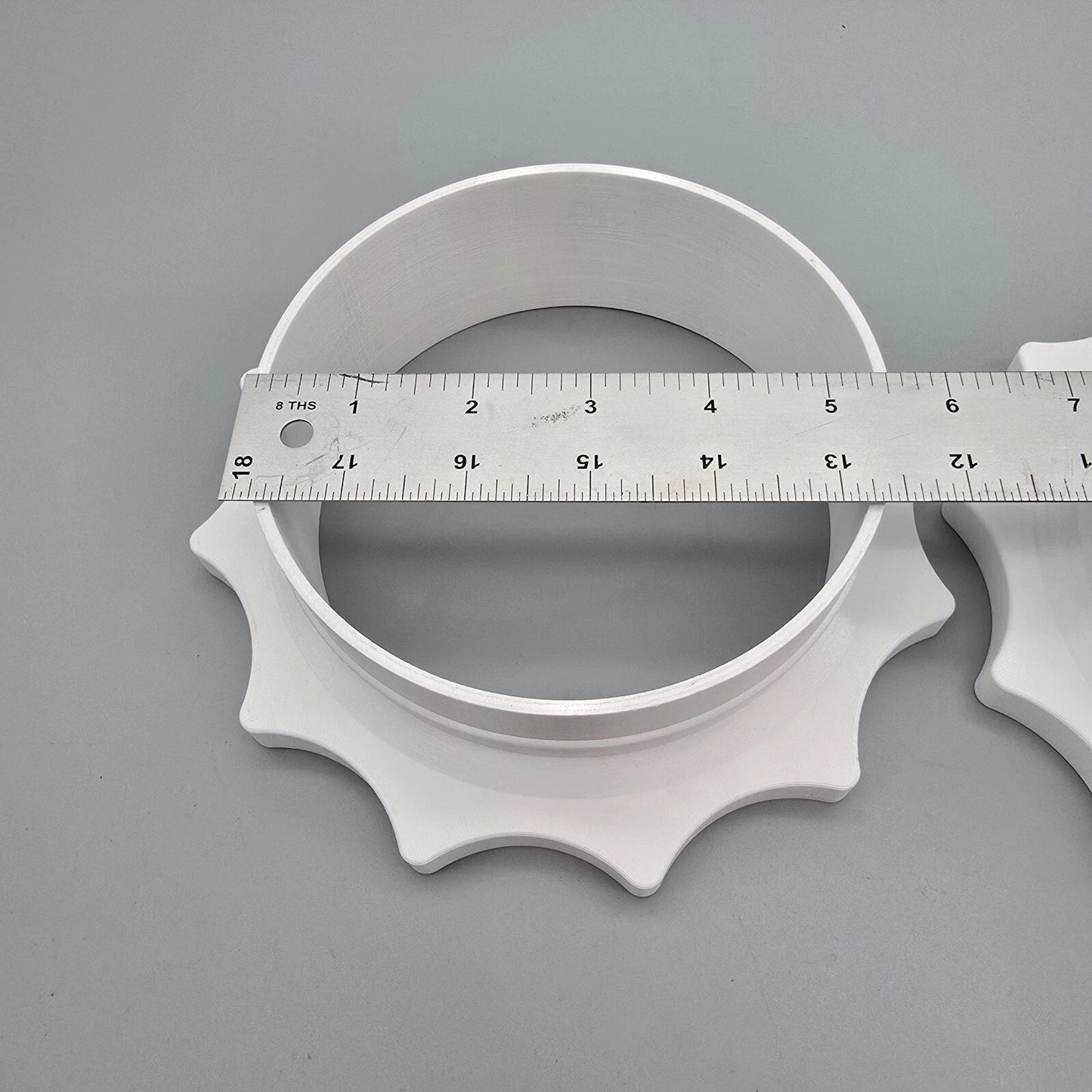 5.5in HVAC or WoodWorking Magnetic Quick Release Port Duct