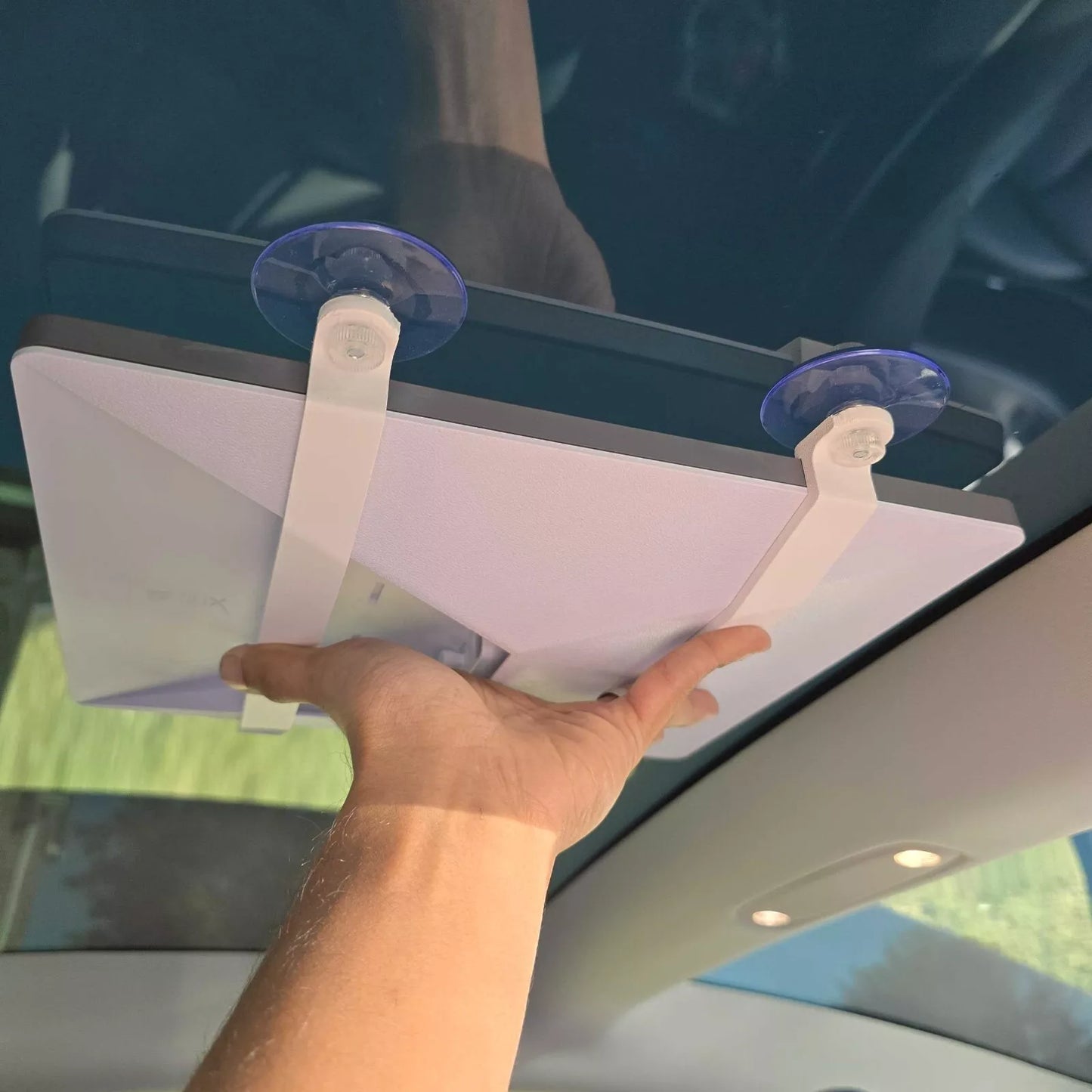 Starlink Mini Suction Cup Mount For Car Sunroof Window Glass Low Profile 1.7in