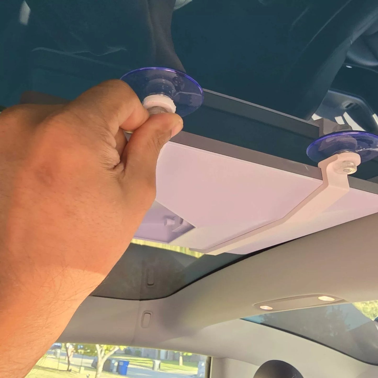 Starlink Mini Suction Cup Mount For Car Sunroof Window Glass Low Profile 1.7in