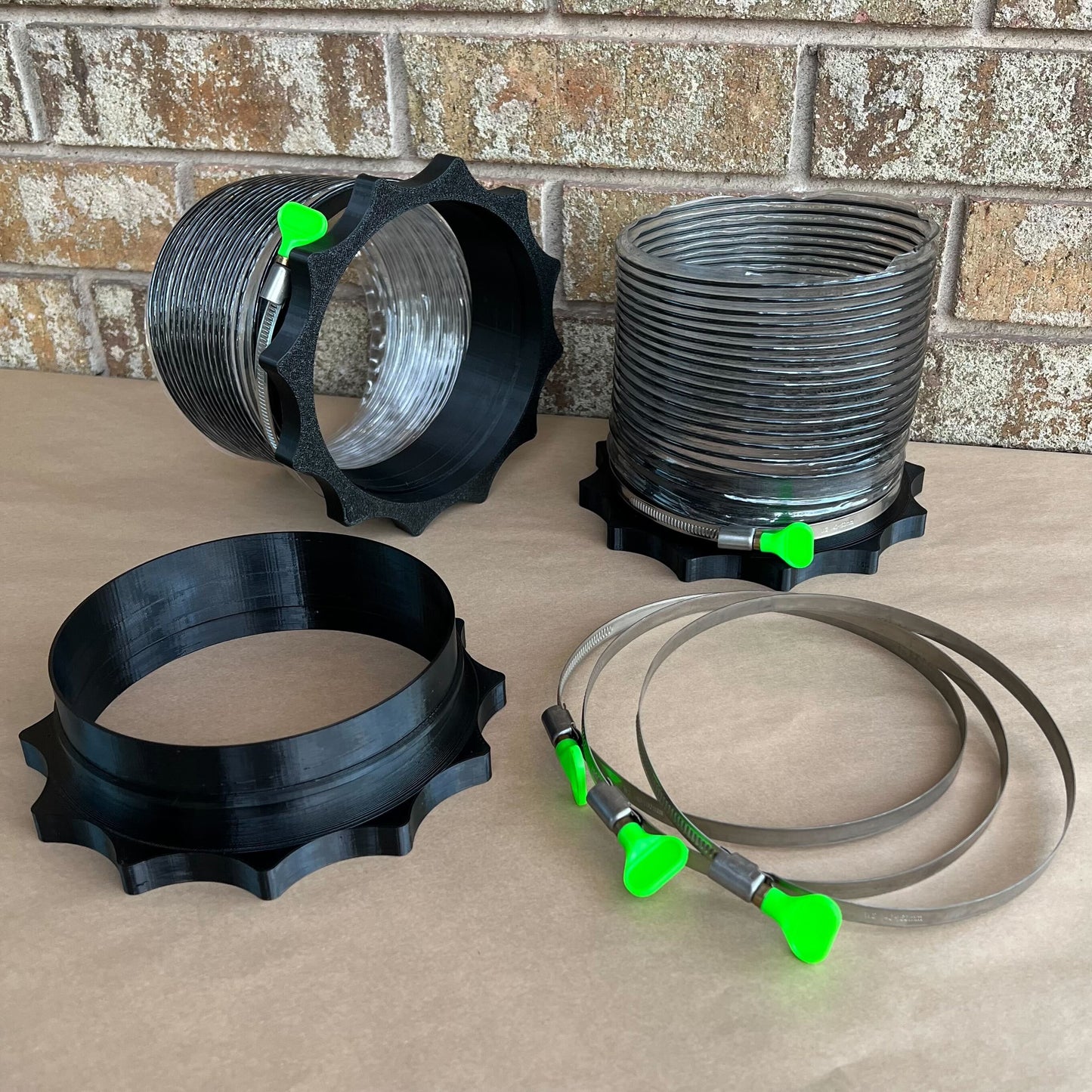 6" Port Magnetic Dust Collector System 10PC Starter Kit - MagDuct Quick Disconnect