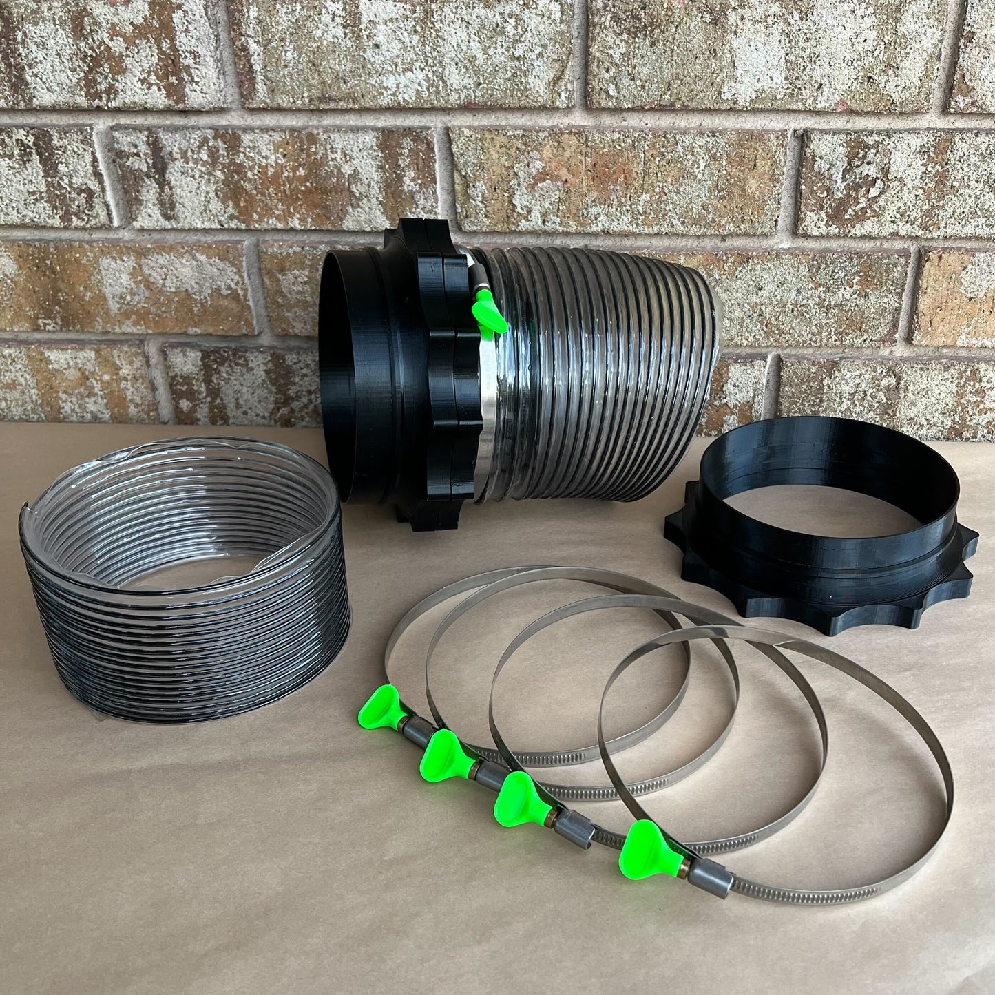 6" Port Magnetic Dust Collector System 10PC Starter Kit - MagDuct Quick Disconnect