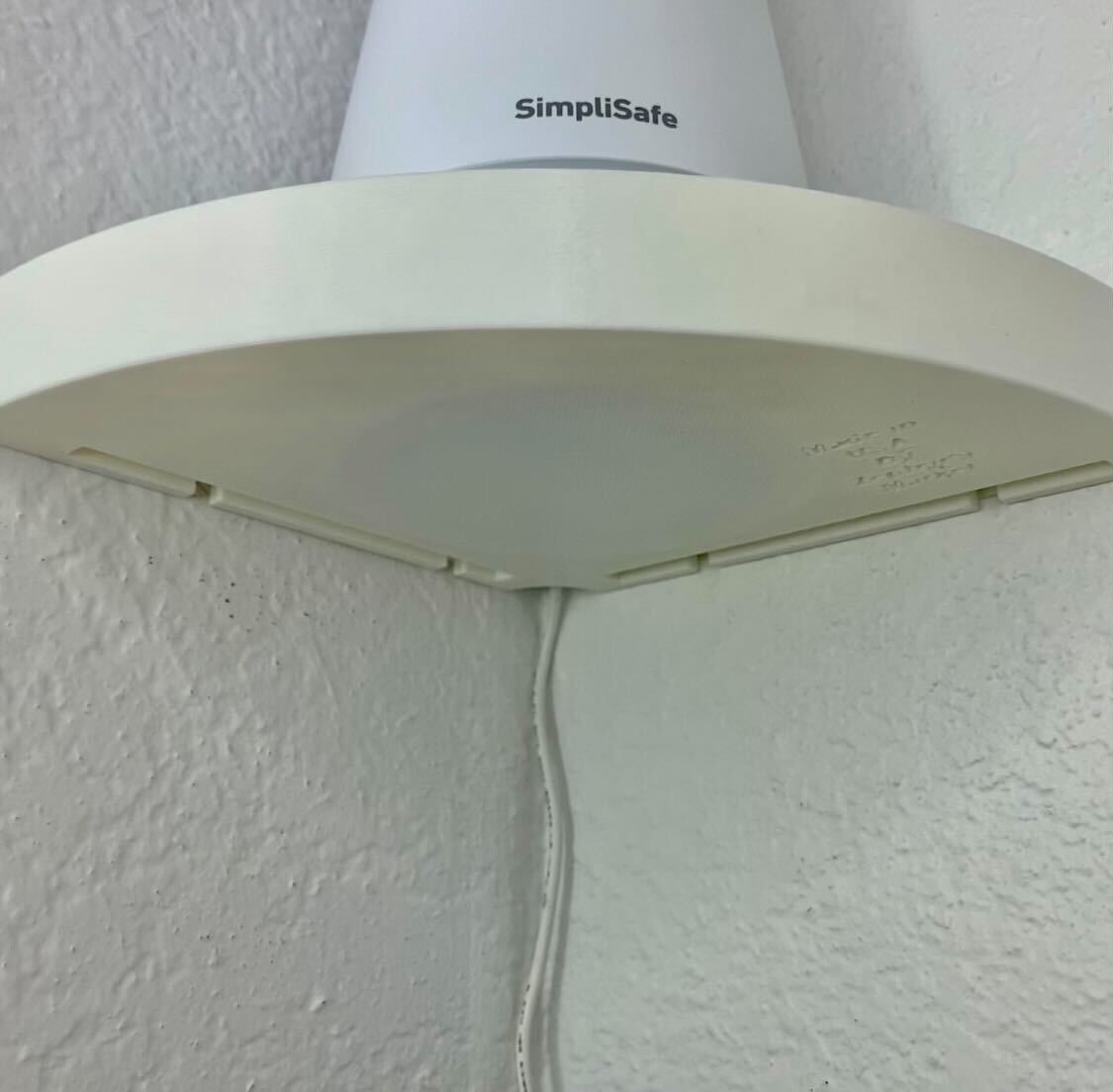 SimpliSafe Corner Wall Mount | Corner Space Bracket for SimpliSafe Base Station New Gen