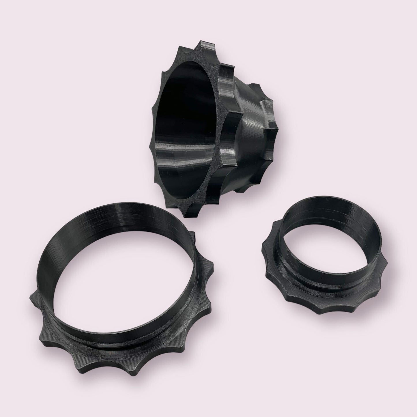 6" to 4" or 4" to 6" Mag-Duct Port Reducer/Union Adapter - MagDuct Quick Disconnect