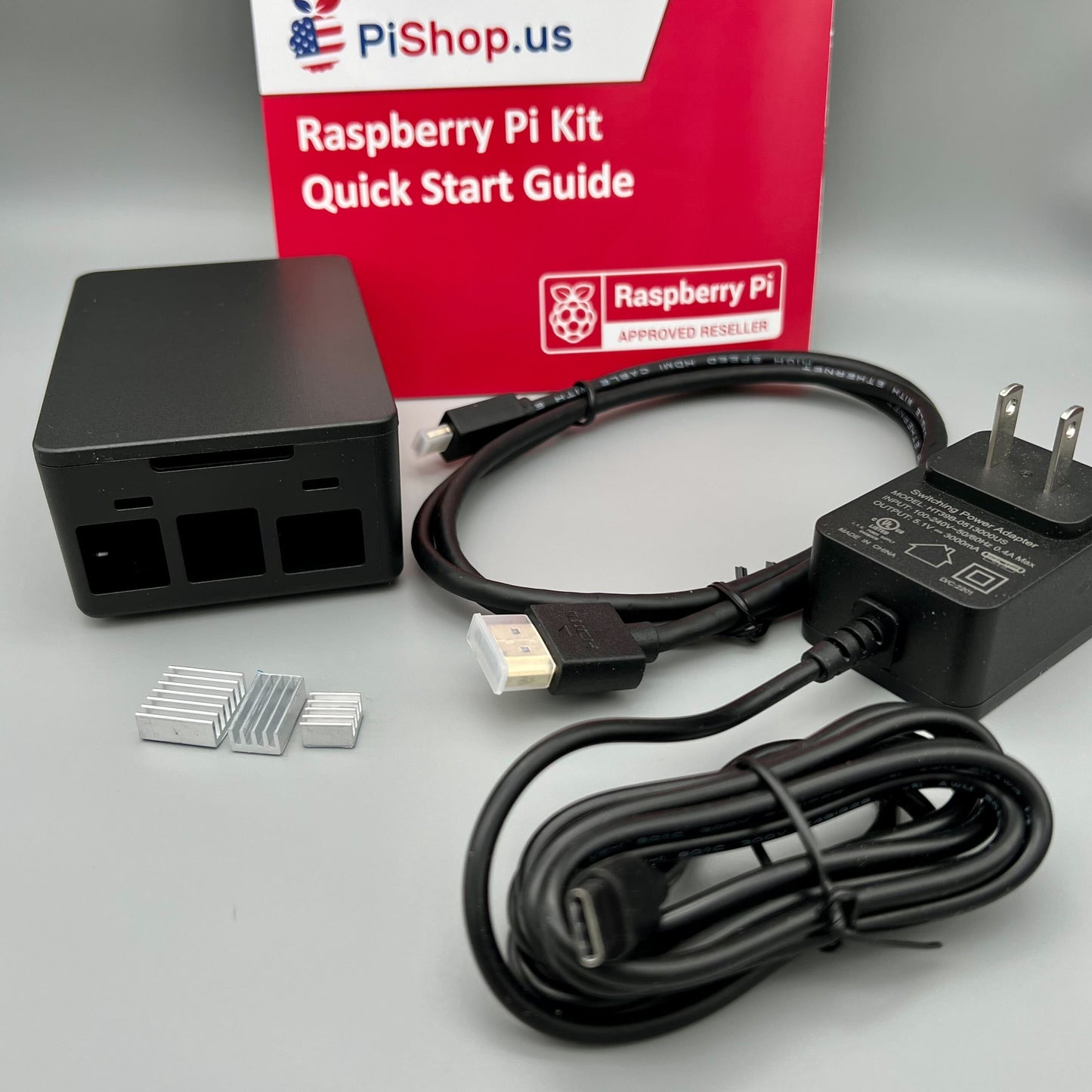 5 Piece Starter Kit Only - Raspberry Pi 4 Model B Not Included