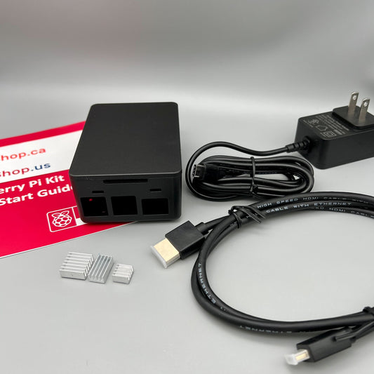 5 Piece Starter Kit Only - Raspberry Pi 4 Model B Not Included