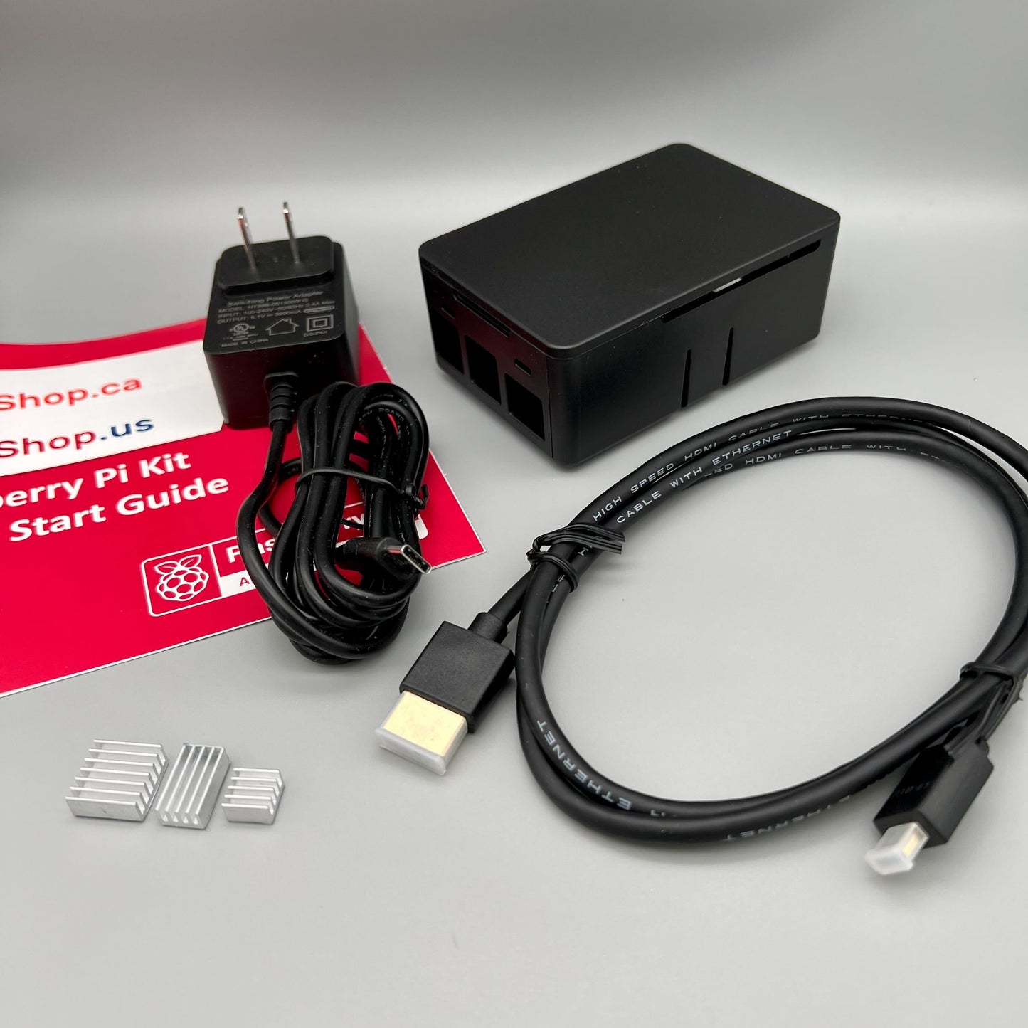 5 Piece Starter Kit Only - Raspberry Pi 4 Model B Not Included