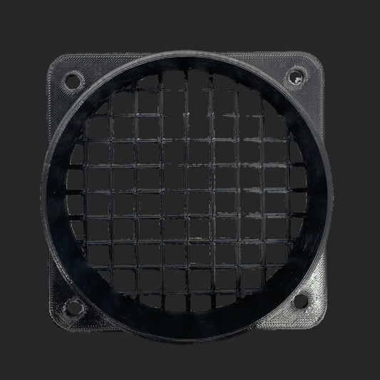 4" Duct Connector Flange PETG Plastic | Mounting Plate Hose Pipe Adaptor