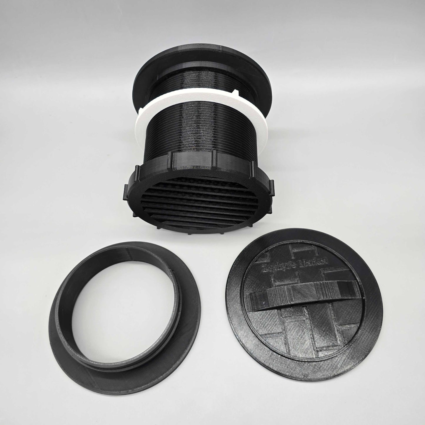 Magduct Portable Air Conditioner Vent Kit with Magnetic Tube Attachment - Through-Wall Solution for RVs & Homes (Fits 5" & 6" Ducting)