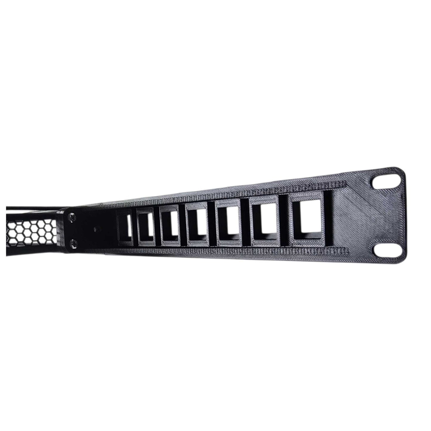 19" Rack Mount Compatible W/ Cloud Gateway Fiber UCG-Fiber (1U, 19inch) + 7 Keystone Slots