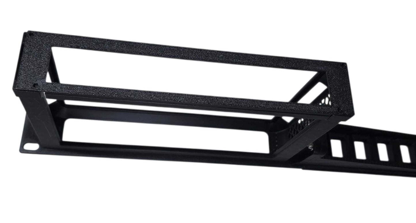 19" Rack Mount Compatible W/ Cloud Gateway Fiber UCG-Fiber (1U, 19inch) + 7 Keystone Slots