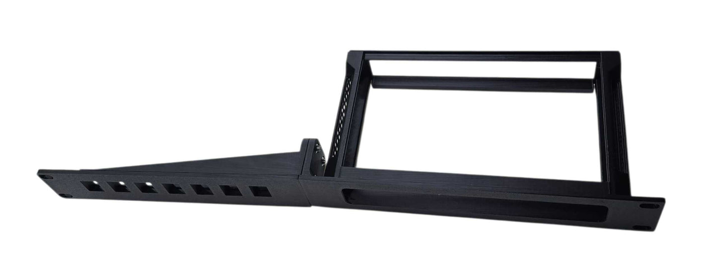 19" Rack Mount Compatible W/ Cloud Gateway Fiber UCG-Fiber (1U, 19inch) + 7 Keystone Slots