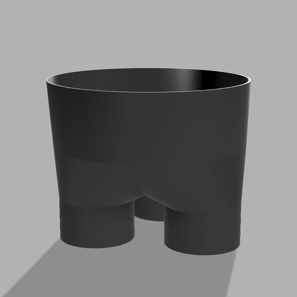 8" to 3" 3-Way Splitter Duct Connection for Woodwork Dust, Grow Tent