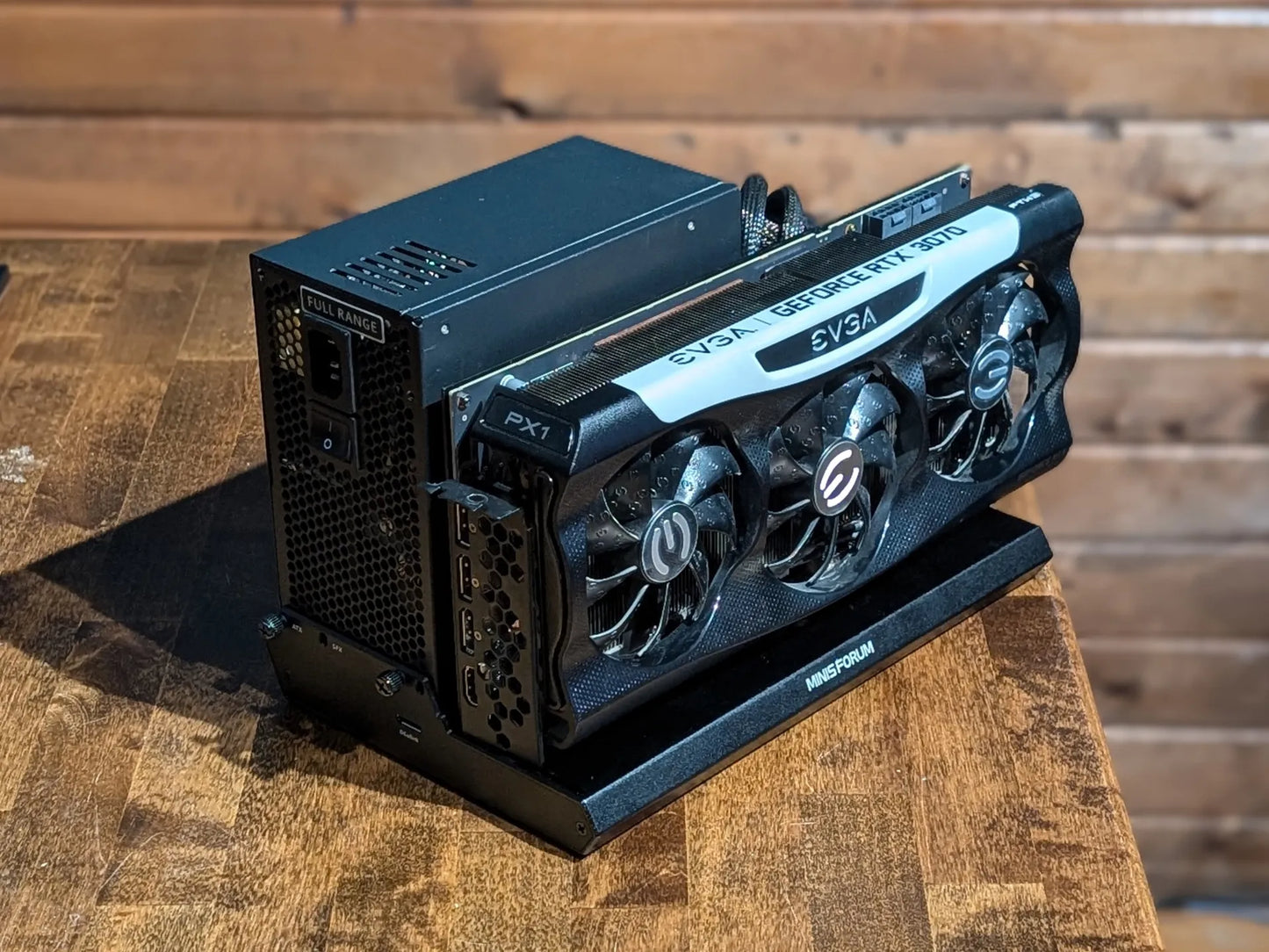 3D Printed Enclosure for Minisforum DEG1 eGPU Dock | Custom Protective Case/Shell