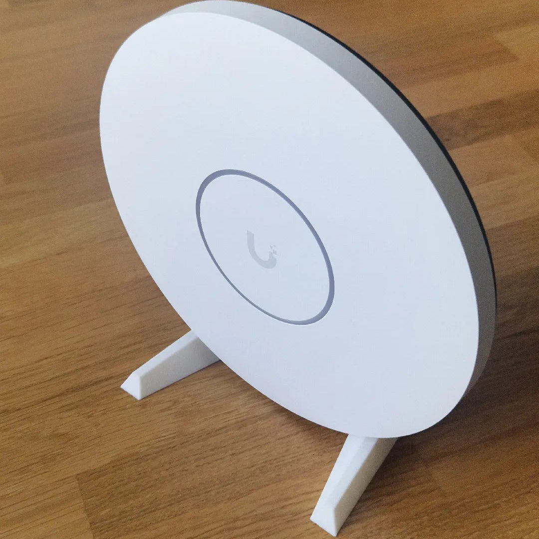 Heavy-Duty Desk Stand for Ubiquiti UniFi U7 Pro XG / XGS | Heat-Resistant Vertical Mount | Premium Print