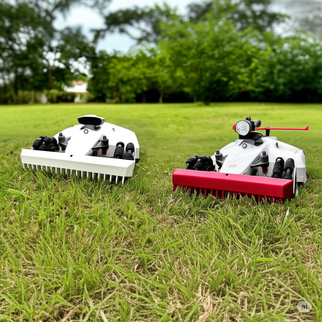 Front Rake Bumper for Mammotion Luba 1, 2 & 2X Robotic Lawn Mowers Front Rake Bumper for Mammotion Luba 1, 2 & 2X Robotic Lawn Mowers