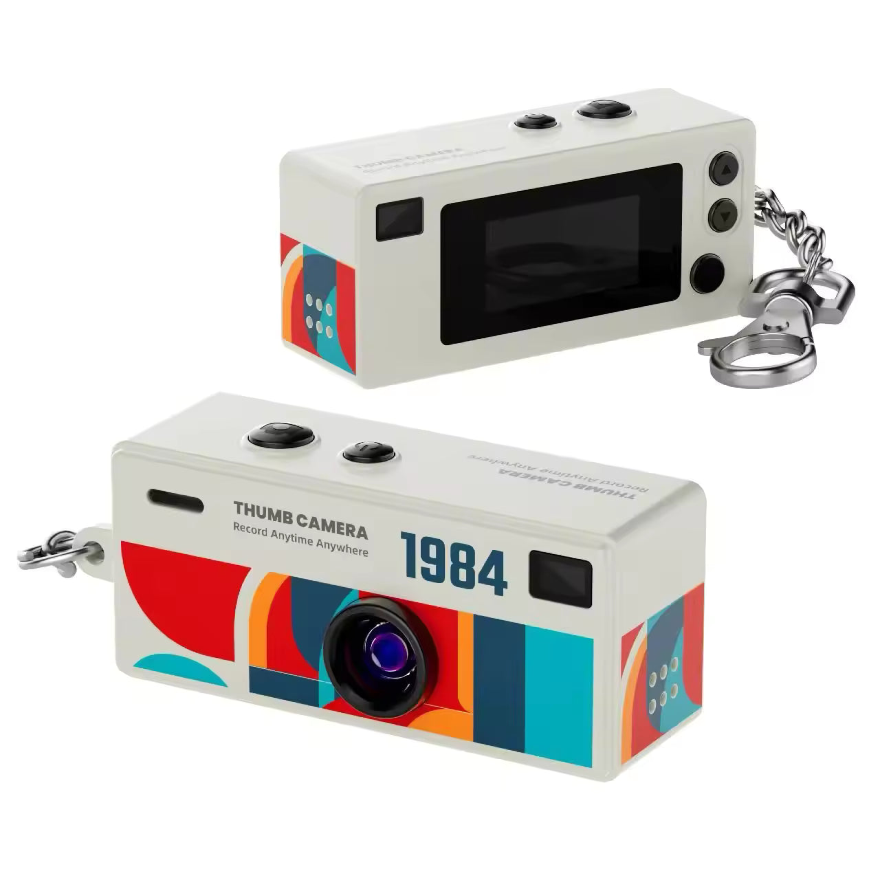 Tiny Magecam Retro Digital Keychain Camera