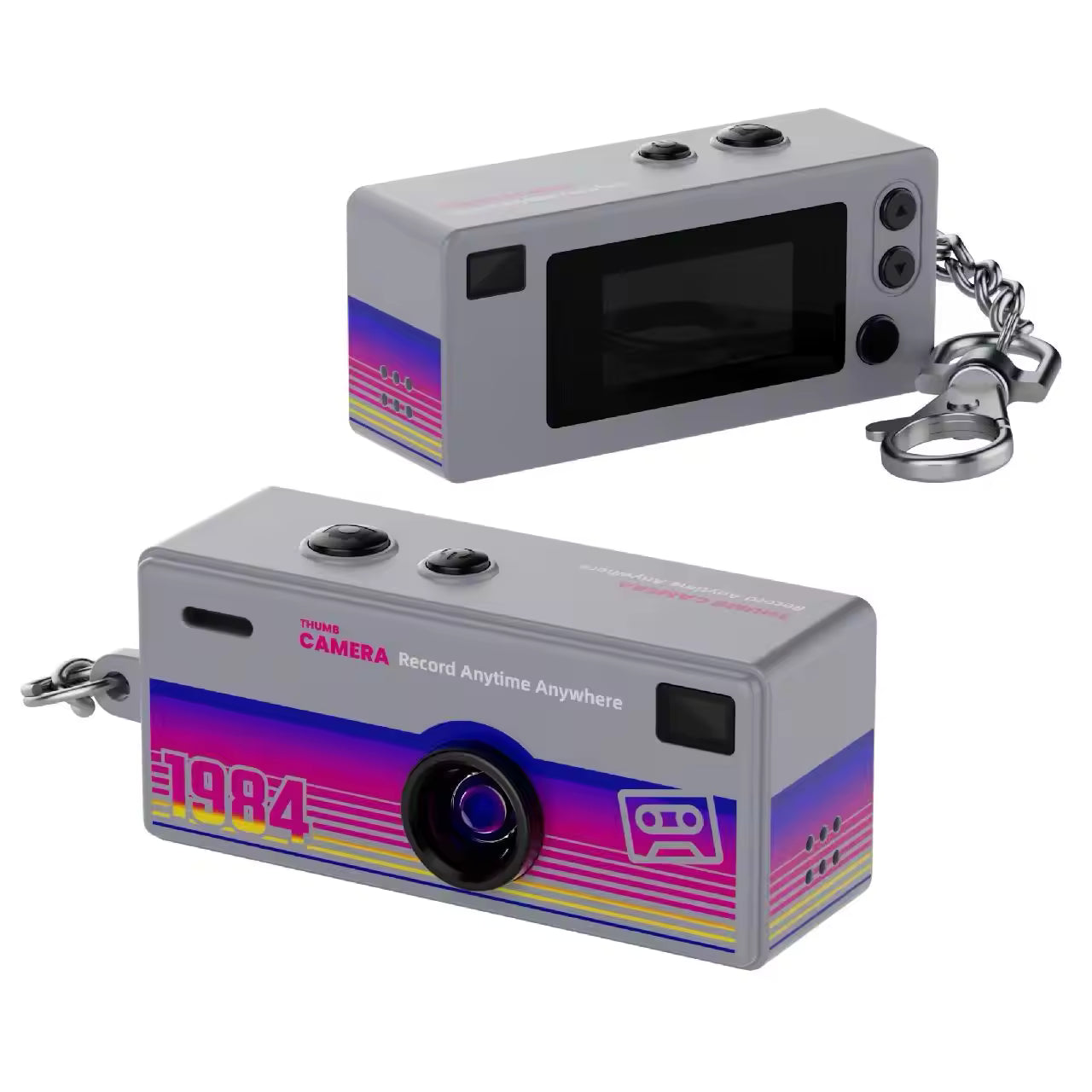 Tiny Magecam Retro Digital Keychain Camera