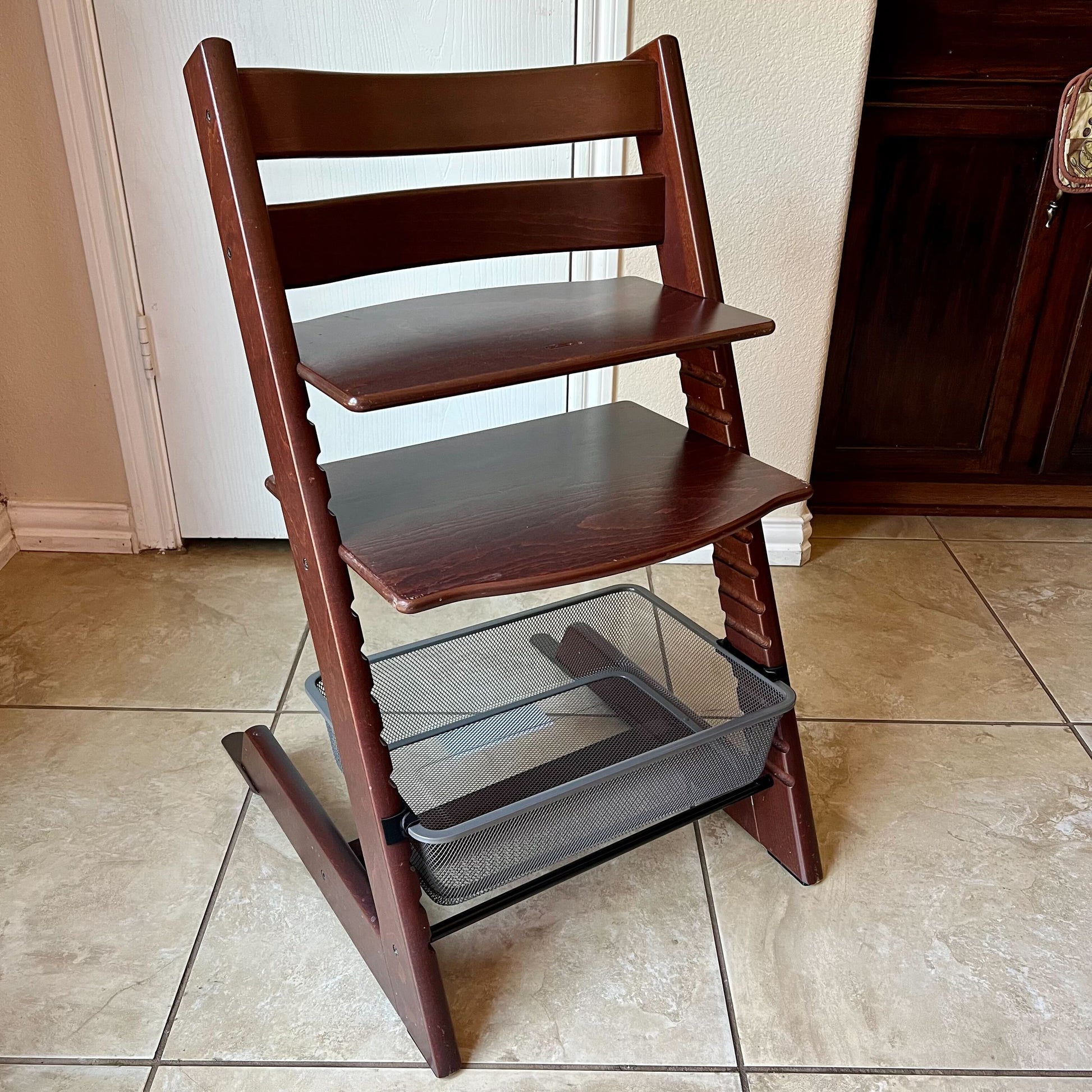 ikea trofast stokke tripp trapp Storage Basket Adapter for Stokke Tripp Trapp Highchair with (IKEA) Trofast Bins