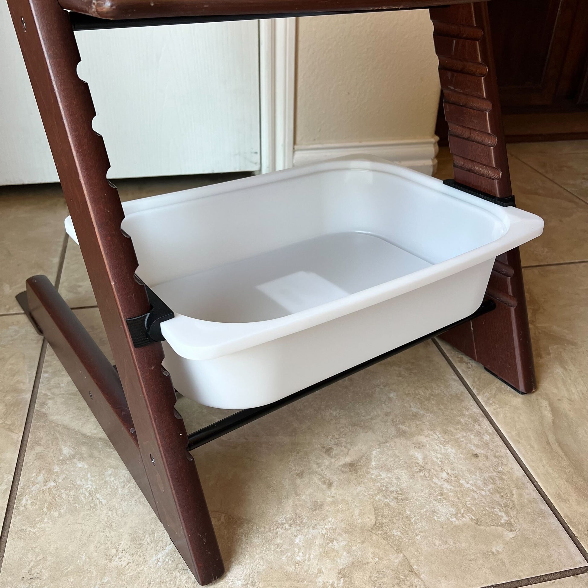 tripp trapp aufbewahrung ikea Storage Basket Adapter for Stokke Tripp Trapp Highchair with (IKEA) Trofast Bins