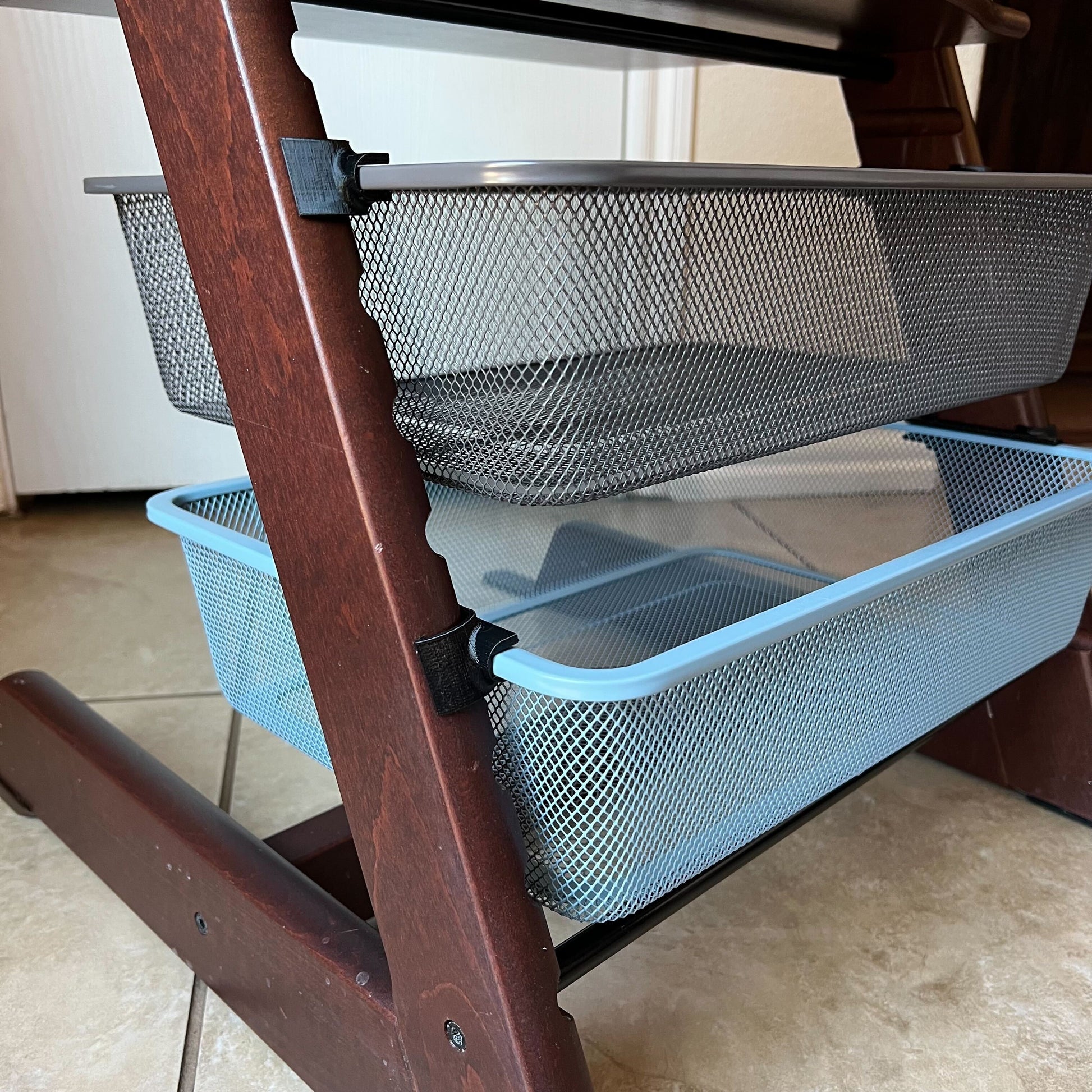 stokke tripp trapp ikea hack Storage Basket Adapter for Stokke Tripp Trapp Highchair with (IKEA) Trofast Bins
