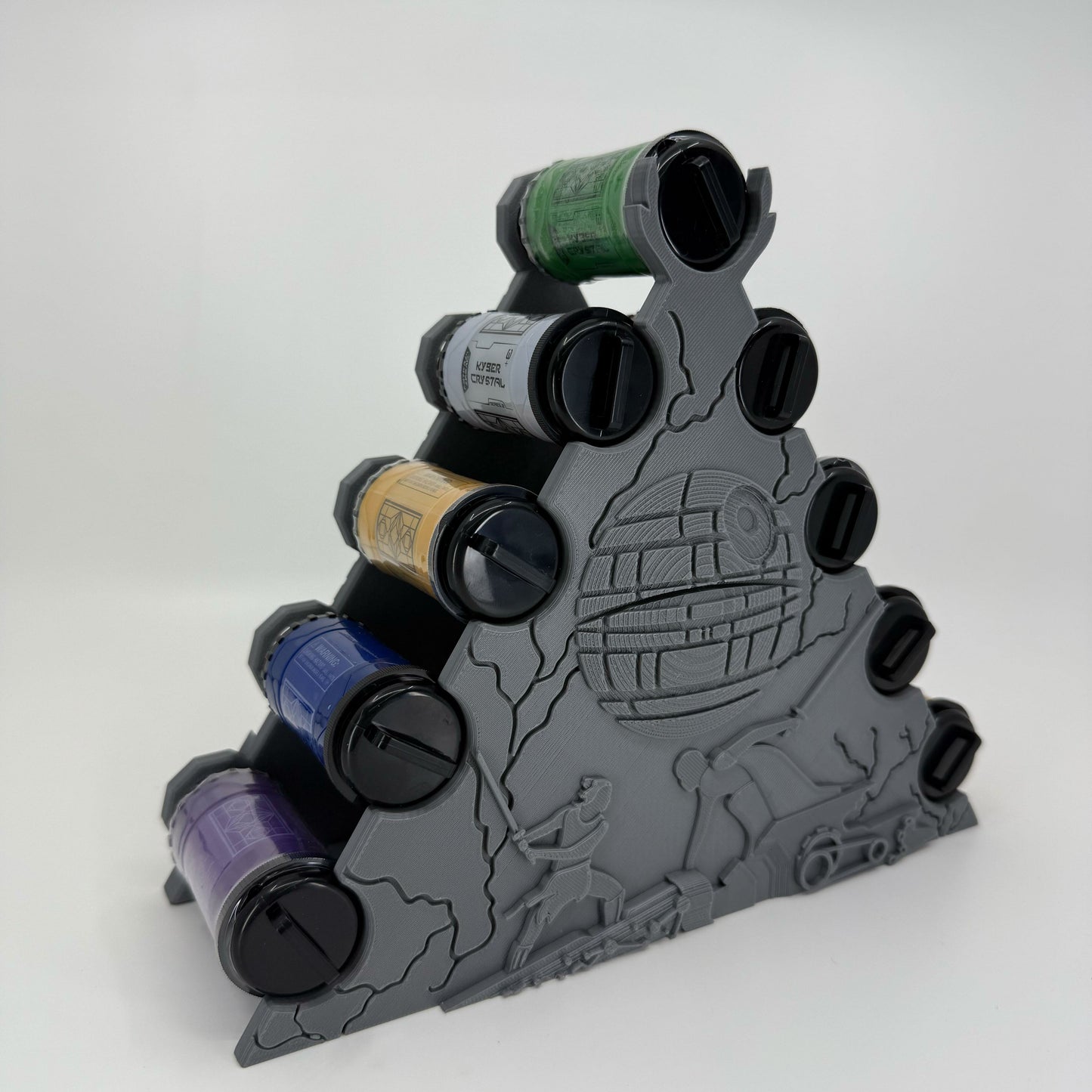 Display Stand For Kyber Crystal Series 2 II From Savi's Workshop - Galaxy's Edge - Artwork Edition 9 Slots