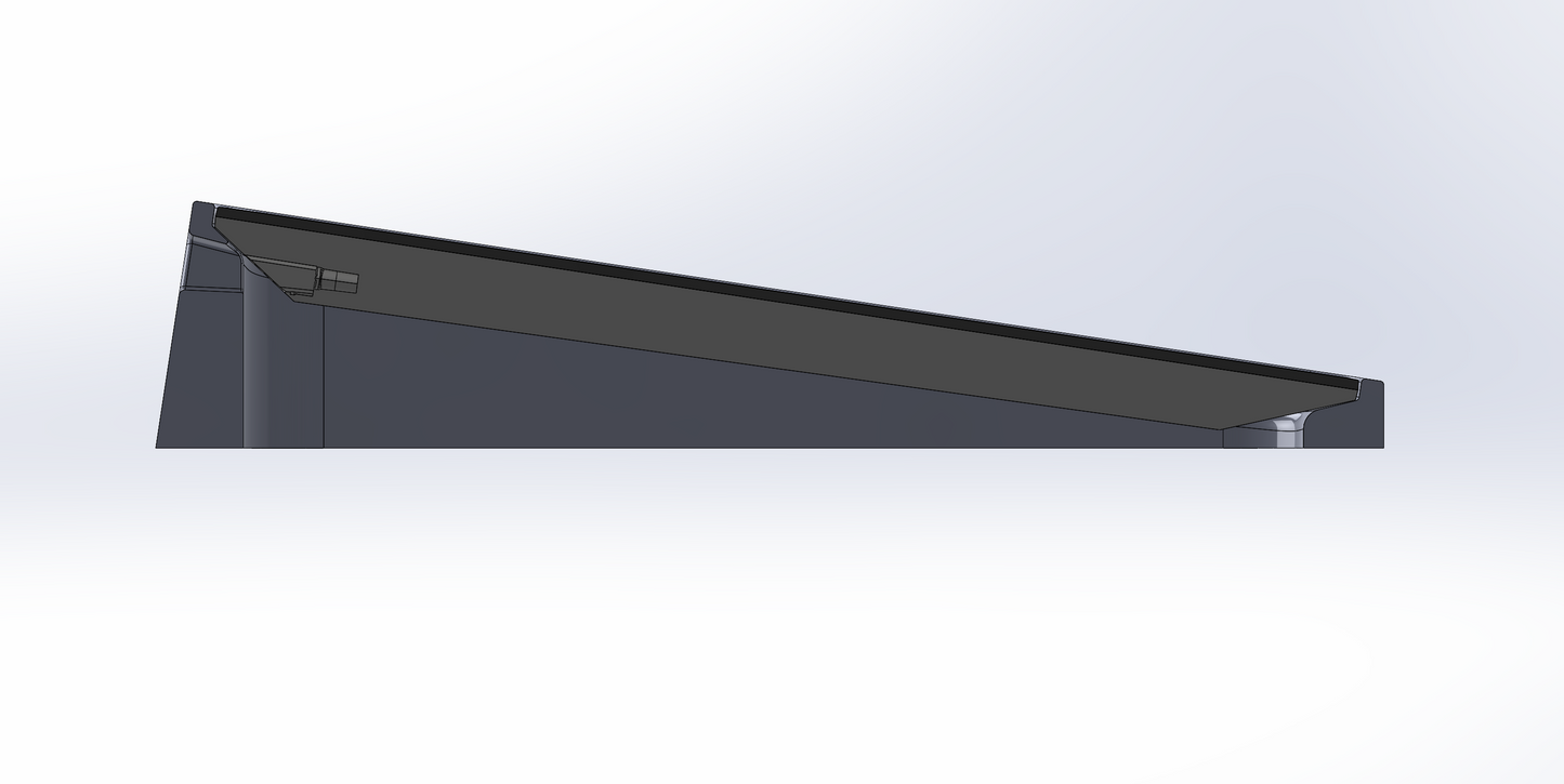 Flat High Performance Antenna Mount for Starlink - On-Road, Off-Road, Marine & Stationary Use