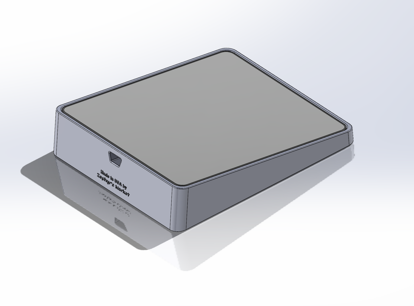Flat High Performance Antenna Mount for Starlink - On-Road, Off-Road, Marine & Stationary Use