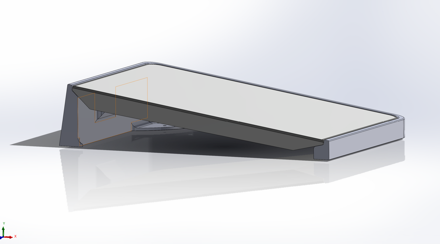 Flat High Performance Antenna Mount for Starlink - On-Road, Off-Road, Marine & Stationary Use