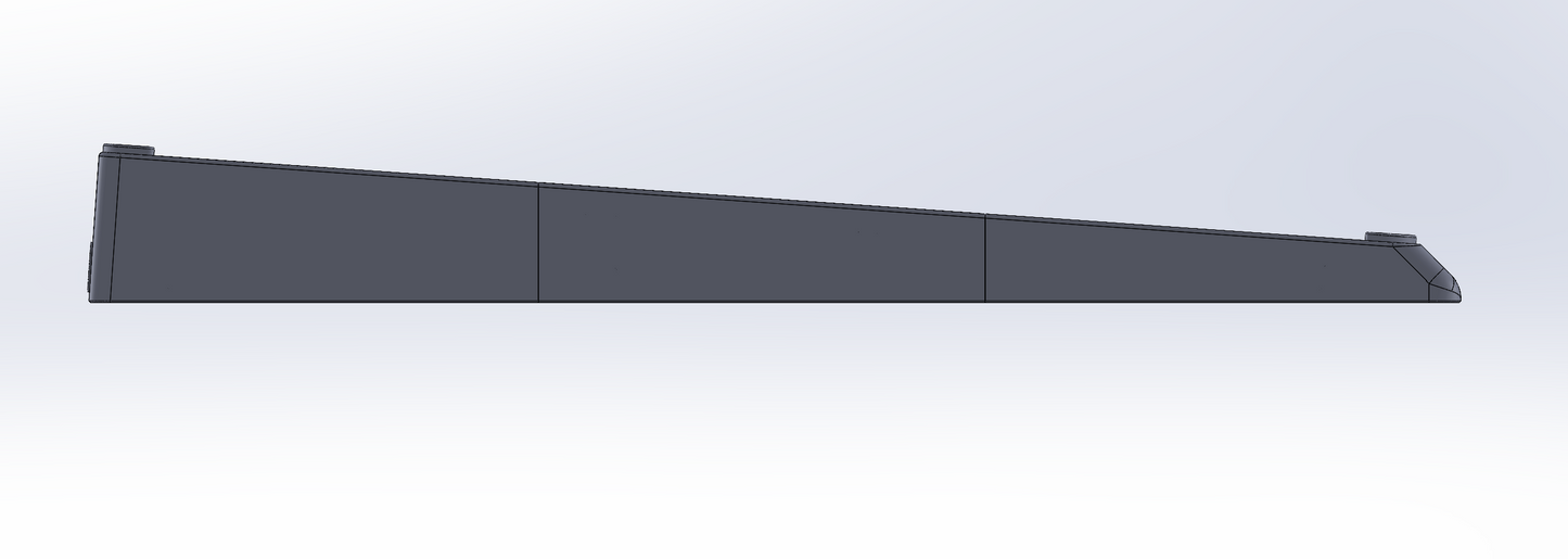 Starlink Gen 3 Antenna Flat Mount - 20° Sloped Low Profile Mount for RVs, Boats & Vehicles (Made in USA)