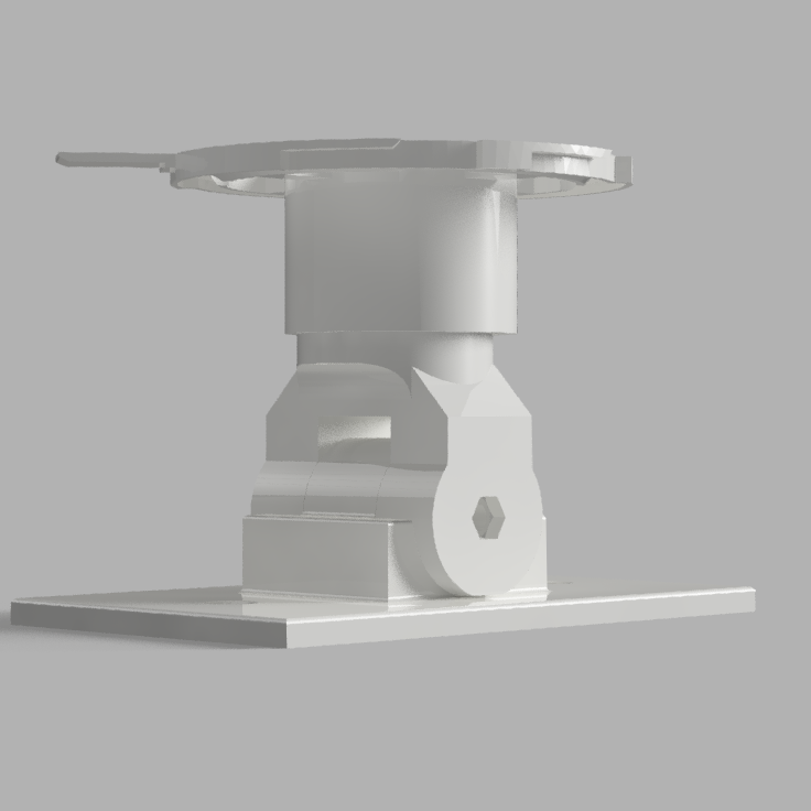 Ubiquiti UniFi AP Adjustable Mount For Sloped & Vaulted Ceiling - Fits U7-LR, U7-Lite, U6+, U6-Lite