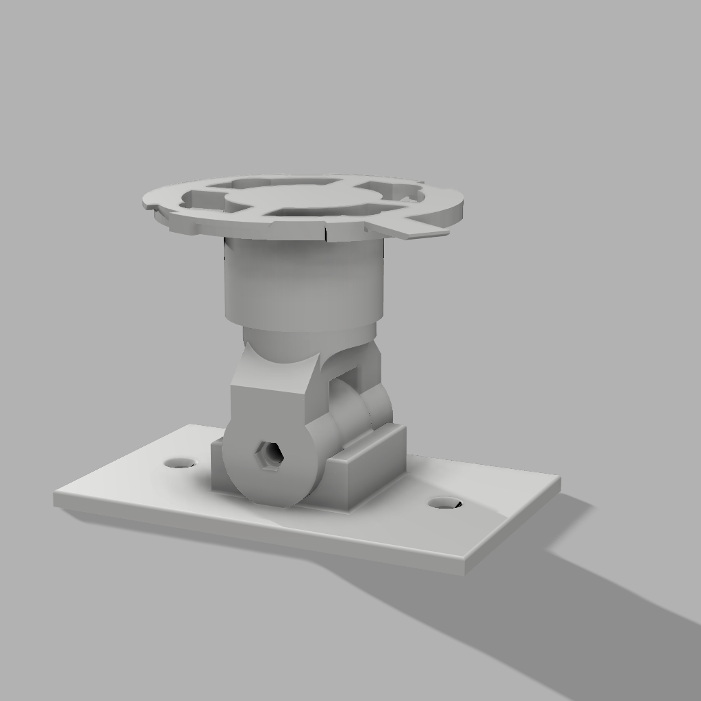 Ubiquiti UniFi AP Adjustable Mount For Sloped & Vaulted Ceiling - Fits U7-LR, U7-Lite, U6+, U6-Lite