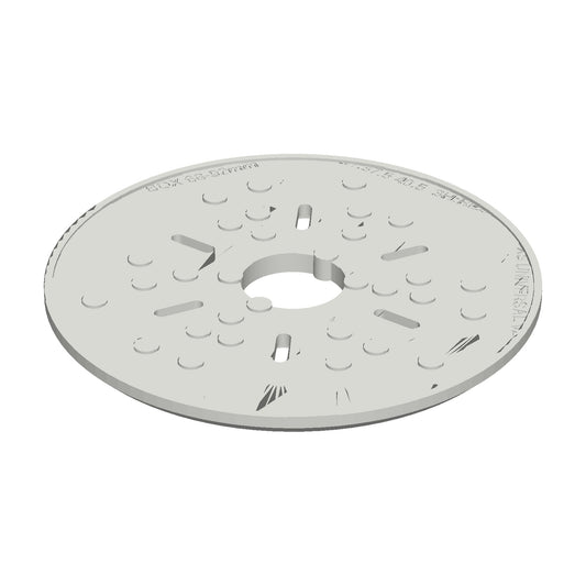Zephyr's Market Adapter Plate for X-Sense Smoke & CO Alarms, Universal Fit