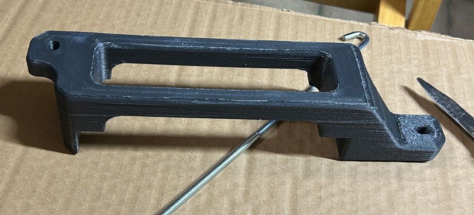 Lexus SC300 SC400 (1992–2000) Battery Hold Down Bracket | CF-PETG | Replaces 74404A