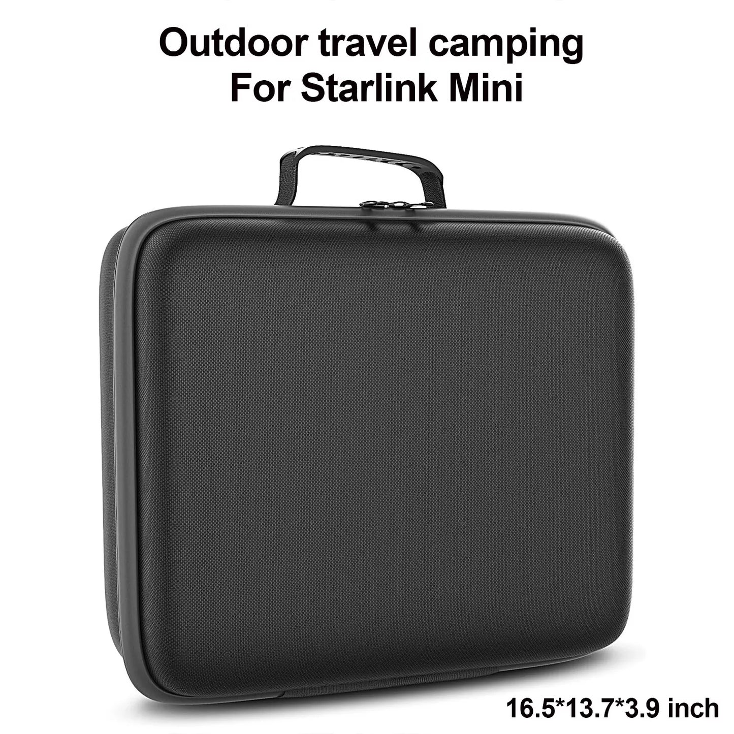 Water Proof Travel Case for Starlink Mini Dish Kickstand and Satellite Accessories - Shock-Resistant