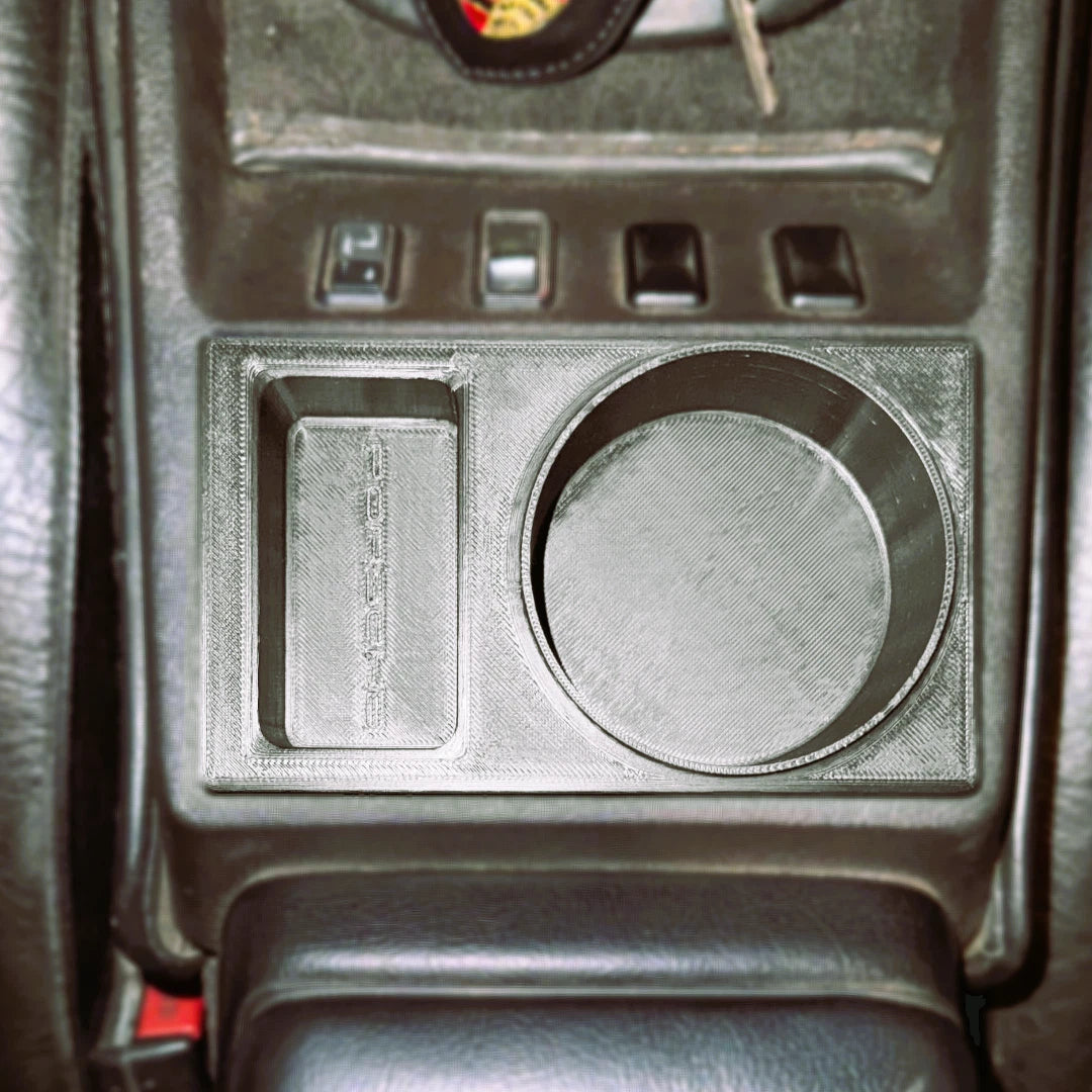 Porsche 944 Coin Tray/ Cup Holder Upgrade Ashtray Delete