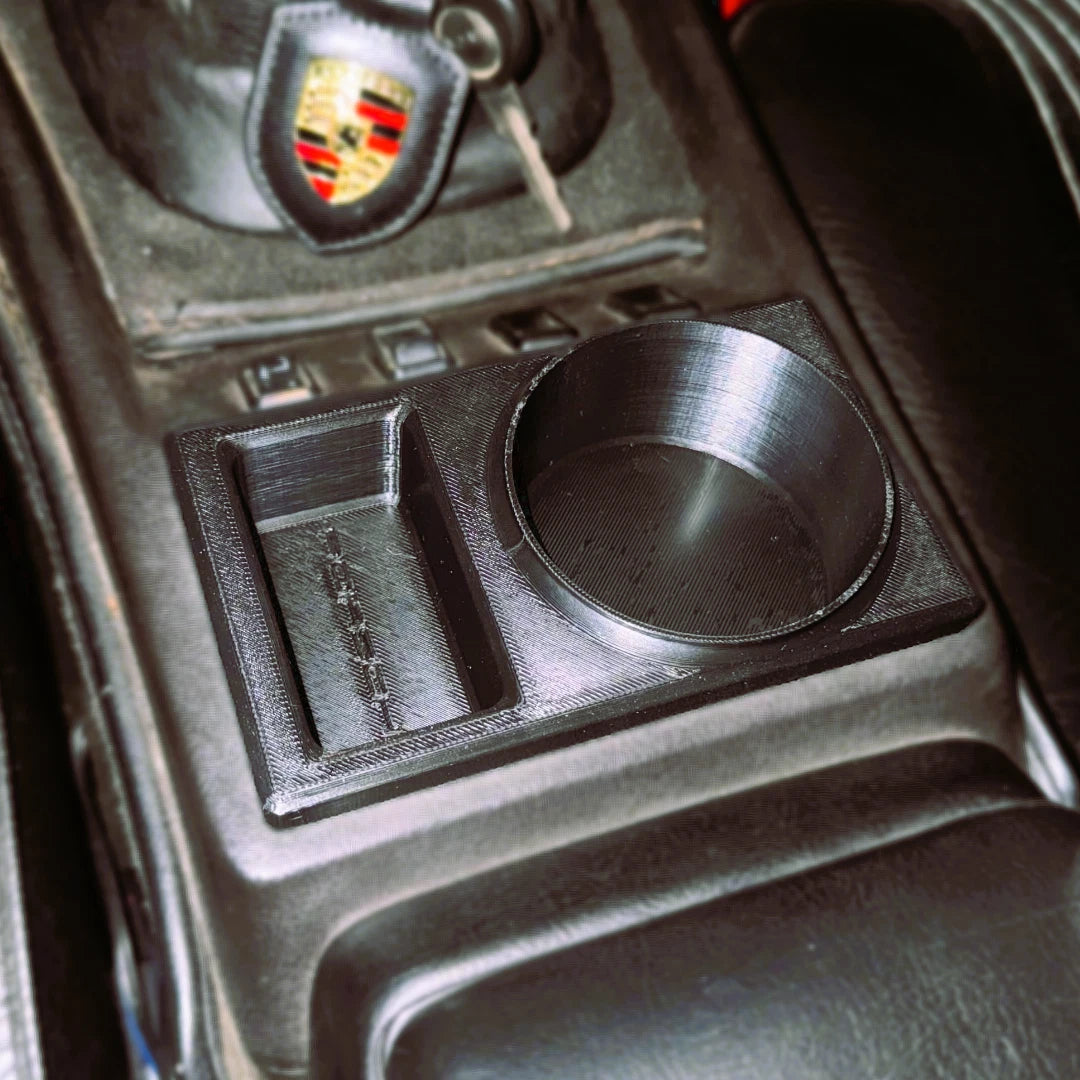 Porsche 944 Coin Tray/ Cup Holder Upgrade Ashtray Delete